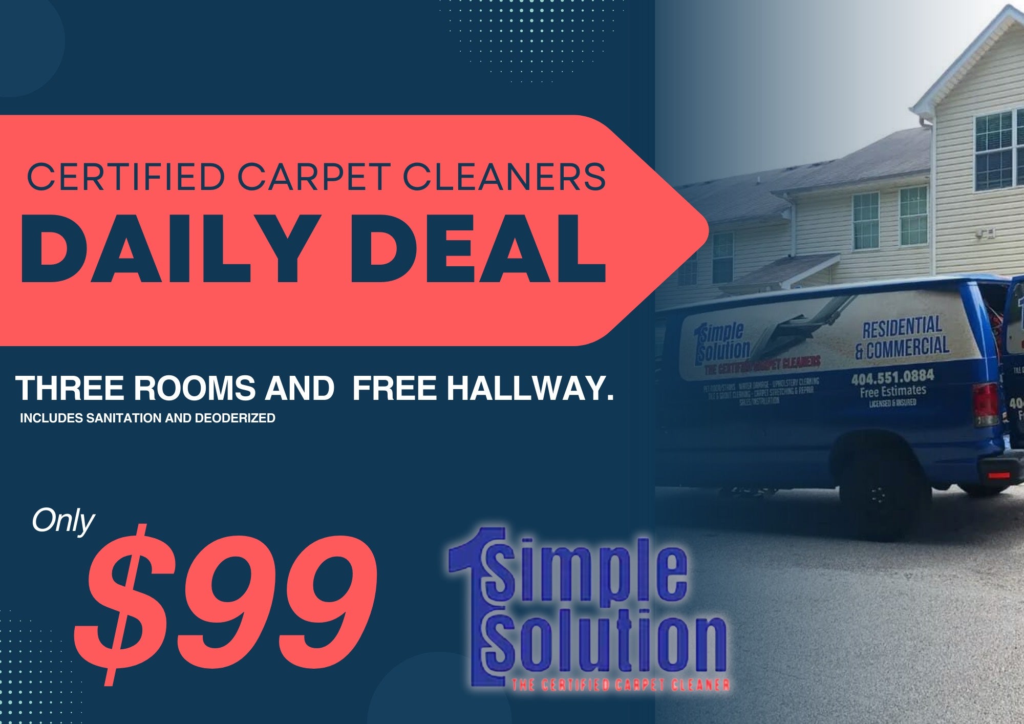 Simple solutions carpet outlet cleaner